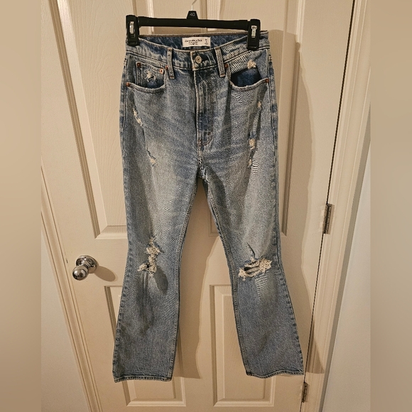 Abercrombie & Fitch The Vintage Boot Ultra High Rise Size 26 - Picture 1 of 3